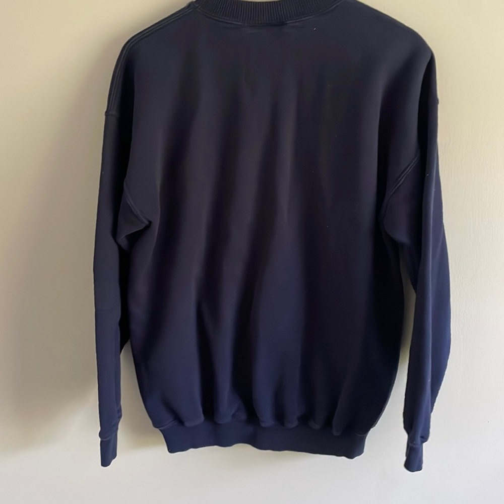 Retro Timber Run Outdoor Gear Navy Blue Y2K Crewneck Sweatshirt - Picture 3 of 8